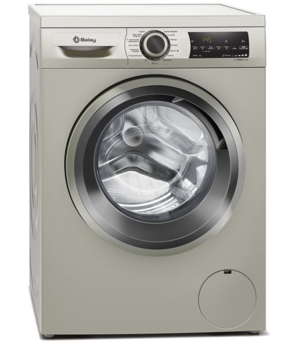 LAVADORA BALAY 3TS384XT, 8K, ANTIHUELLAS, INOX, 1400R